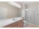 Clean bathroom with shower/tub combo and vanity at 13312 Summerton Dr, Orlando, FL 32824