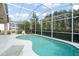Inviting screened pool area, perfect for outdoor relaxation at 142 Santana Pl, Davenport, FL 33897