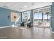 Community room with a dartboard and comfortable seating at 241 Riverside Drive # 409, Daytona Beach, FL 32117