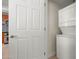 Stackable washer and dryer in unit at 241 Riverside Drive # 409, Daytona Beach, FL 32117