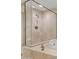 Large walk-in shower with glass enclosure at 241 Riverside Drive # 409, Daytona Beach, FL 32117