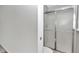 Clean bathroom with a shower and gray walls at 2718 Se 45Th Ave, Ocala, FL 34480