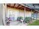 Private patio with space for seating and plants at 273 Scottsdale Sq # 273, Winter Park, FL 32792