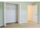 Spacious bedroom closet with wire shelving at 308 Robin Rd, Davenport, FL 33896