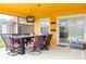 Outdoor patio with table and grill at 308 Robin Rd, Davenport, FL 33896