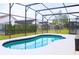 Relaxing screened-in pool and patio at 308 Robin Rd, Davenport, FL 33896