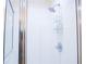 Shower stall with metal shower caddy at 308 Robin Rd, Davenport, FL 33896
