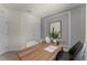 Home office with wood desk and window view at 3332 Private Oak Dr, Apopka, FL 32703