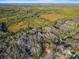 Aerial view highlighting property location with a view of the coast and surrounding wetlands at 4390 Saxon Dr, New Smyrna Beach, FL 32169