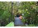 Private dock with kayaks, mangrove trees at 4390 Saxon Dr, New Smyrna Beach, FL 32169