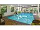 Inviting indoor pool with a relaxing atmosphere at 4390 Saxon Dr, New Smyrna Beach, FL 32169