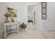 Entryway with console table and view to the living room at 5106 Nw 35Th Lane Rd, Ocala, FL 34482