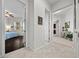 Bright hallway with access to bedrooms and other rooms at 5106 Nw 35Th Lane Rd, Ocala, FL 34482