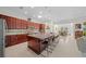 Spacious kitchen with island and stainless steel appliances at 5106 Nw 35Th Lane Rd, Ocala, FL 34482