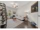 Cozy living room with comfortable seating and built-in shelving at 5106 Nw 35Th Lane Rd, Ocala, FL 34482