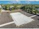 Aerial view of a community sand volleyball court at 5437 Misty Oak Cir, Davenport, FL 33837
