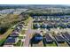 Aerial view showing home's location in the neighborhood at 6163 Forest Ridge Way, Winter Haven, FL 33881