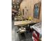 Cafe with rustic decor, multiple tables, and chairs at 7535 Brooklyn Dr, Kissimmee, FL 34747