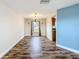 Bright dining area with wood-like floor and window at 1001 Dampierre Ct, Kissimmee, FL 34759