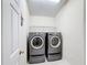 Laundry room with washer and dryer included at 1001 Dampierre Ct, Kissimmee, FL 34759