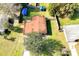 Aerial view of house and surrounding property at 112 Azalea Ln, Sanford, FL 32773