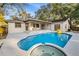 Relaxing pool and spa area, ideal for outdoor entertaining and relaxation at 1404 N Cove Blvd, Longwood, FL 32750