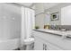 Clean bathroom with shower/tub and updated vanity at 1564 Flange Dr, Davenport, FL 33896