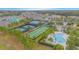 Community tennis and pickle ball courts at 1987 Key Bay Trl, Kissimmee, FL 34747