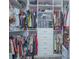 Large walk-in closet with ample shelving and hanging space at 1987 Key Bay Trl, Kissimmee, FL 34747