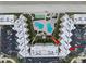 Aerial view showcasing building layout, pool, and parking at 2401 S Atlantic Ave # C306, New Smyrna Beach, FL 32169