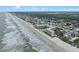 Wide shot of beachfront property and coastline at 2401 S Atlantic Ave # C306, New Smyrna Beach, FL 32169
