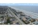 Aerial view of beachfront homes and ocean at 2401 S Atlantic Ave # C306, New Smyrna Beach, FL 32169