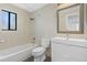 Clean bathroom with white vanity and bathtub at 2660 Bent Hickory Cir, Longwood, FL 32779