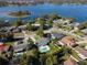 Aerial view showing home near lake at 3907 Dekalb Dr, Orlando, FL 32839