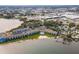 Aerial view of waterfront community near industrial area at 4113 Fairview Vista Pt # 208, Orlando, FL 32804