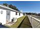 Private backyard with a wooden fence and AC unit at 429 Copperstone Cir, Casselberry, FL 32707