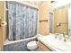 Bathroom with bathtub, shower, and updated vanity at 429 Copperstone Cir, Casselberry, FL 32707