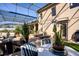 Relaxing patio with pool view and comfortable seating area at 437 Prestwick Dr, Davenport, FL 33897