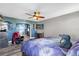 Bedroom with king-size bed and en-suite bathroom at 4538 Cortland Dr, Davenport, FL 33837