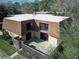 A two-unit building with a patio and fenced yard at 5341 Bamboo Ct # 418, Orlando, FL 32811