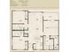 Floor plan of the Roma unit, showing 3 bedrooms and 3 baths at 914 Charo Pkwy # 113, Davenport, FL 33897
