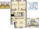 Second floor plan showing bedrooms, bathrooms and closets at 1060 Leader St, Davenport, FL 33896