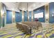 Community theater room with large screen at 1060 Leader St, Davenport, FL 33896