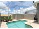 Relaxing private pool and patio area, perfect for entertaining at 1176 Challenge Dr, Davenport, FL 33896