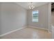 Simple dining area with tile floors and a chandelier at 1232 White Ash Loop, Deland, FL 32720