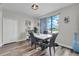 Dining area with marble table and lake view at 144 Maitland Ave # A, Altamonte Springs, FL 32701