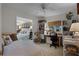 Bedroom with work area and view into adjoining bedroom at 1611 Walnut Ave, Winter Park, FL 32789