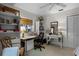 Bright home office features built-in shelving and a workspace at 1611 Walnut Ave, Winter Park, FL 32789