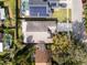 Top-down aerial view of house and surrounding homes at 1621 Riveredge Rd, Oviedo, FL 32766