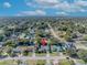 Wide aerial view of home and surrounding neighborhood at 3306 Florene Dr, Orlando, FL 32806